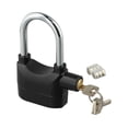 thumbnail image 2 of Sleek Black Design High Security Aluminum Alloy Lock with Siren Feature, 2 of 11