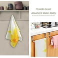 thumbnail image 3 of Autumn Foliage Pattern Hand Towels, Golden Maple Leaves Kitchen Towel Ultra Soft and Absorbent,Decorative Fingertip Face Towel for Bathroom Hotel, 2 PCS, 28.3"x 14.4", 3 of 6