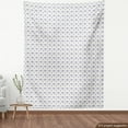 thumbnail image 4 of Abstract Fabric by the Yard, Repetitive Crown and Leaves Corolla Royal Style Symbols Pattern, Decorative Upholstery Fabric for Chairs & Home Accents, Lavender Eggshell by Ambesonne, 4 of 5