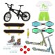 thumbnail image 1 of 2025 Skateboard Toys Gift for Kids Finger Scooter Mini Bike finger Pulley set, 1 of 3