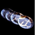 thumbnail image 5 of Thassos Set/4 Canapé Plates Black/Gold, 5 of 6
