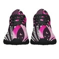 thumbnail image 5 of Breast Cancer Awareness Shoes Sneakers for Women Men Black Size 8, 5 of 7
