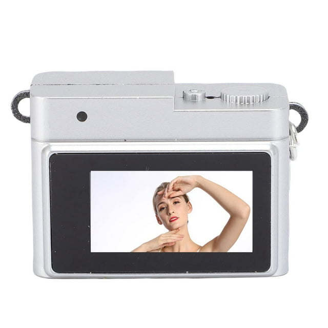 Cámara De Llavero Mini, Cámara De Pulgar Mini 2MP 1080p Con Pantalla HD De 0.96" Y 6 Filtros, Grabadora De Micro Videocámara Para El Estudio De Viajes Grabación