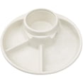 thumbnail image 1 of Plato de desayuno dividido, plato de dieta dividido portátil, plato de control de placa de adelgazamiento dividido para una alimentación saludable y pérdida de peso, plato de cena dividido para adult Namotu WMSS-312, 1 of 7