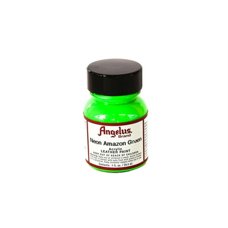 - Angelus Brand Acrylic NEON Leather Paint w/Applicator 1 oz
