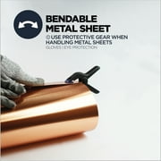 M-D Building Products 57794 24 in. x 36 in. x .019 in. Mill Aluminum Sheet Plain