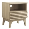 thumbnail image 1 of Mesita de noche Modway Render Oak 48x38x53 cm, 1 of 7