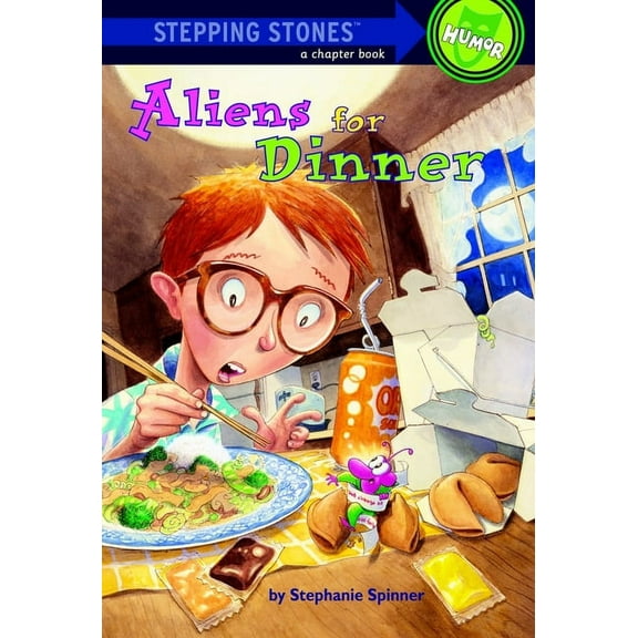A Stepping Stone Book Aliens for Dinner, (Paperback)