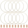 thumbnail image 1 of 10 juegos de centro de mesa de aro floral de metal para anillos de aro de mesa, aros atrapasueños, anillo de corona de boda, 1 of 7