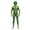 B, variant on Halloween Alien Cosplay Costume with Mask,Alien Full Bodysuit,3D Musle Extraterrestrial Jumpsuit Catsuit Costume