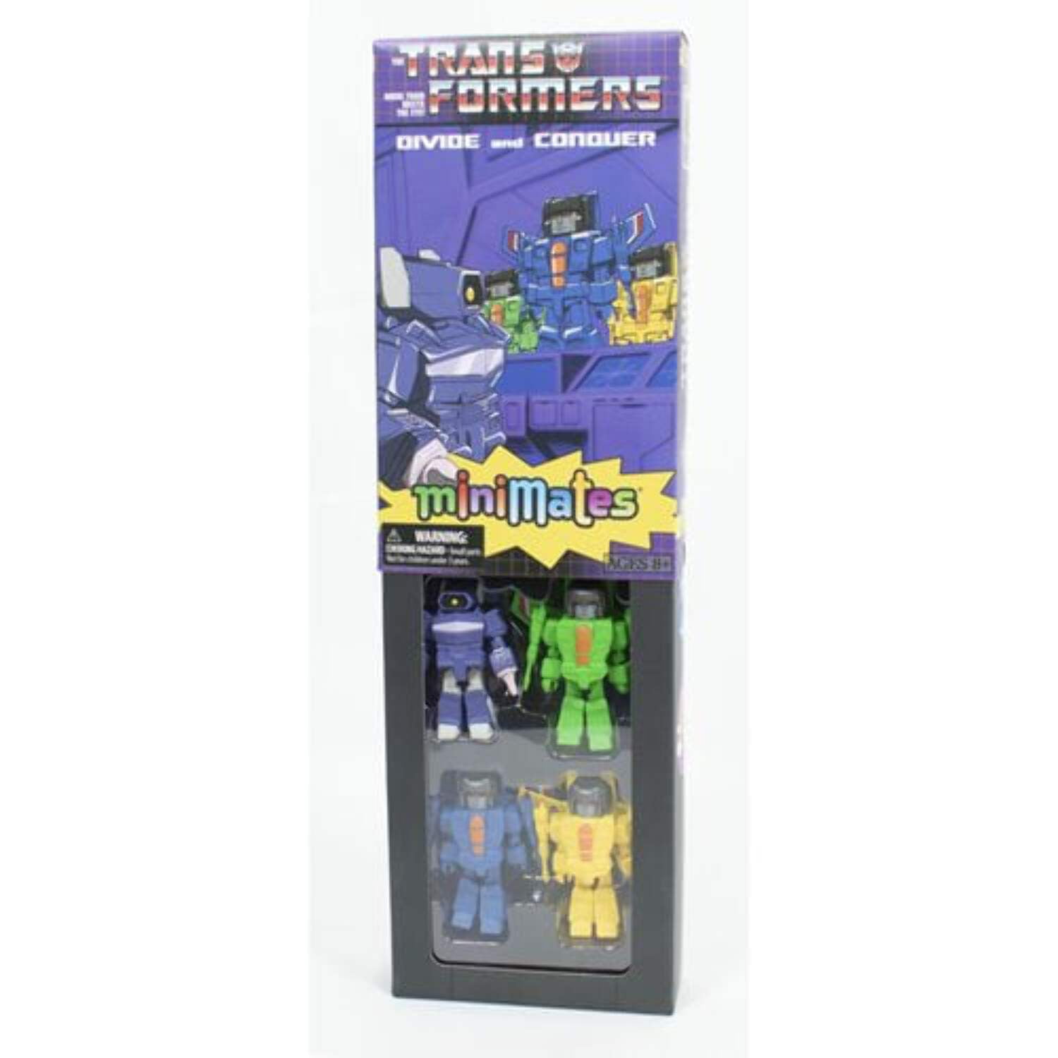 Transformers Minimates Shockwave & Rainmakers Mini Figure 4-Pack (SDCC 2024, Divide and Conquer)