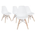 thumbnail image 1 of Set 4 Sillas The Shop estilo Eames Blanca, 1 of 6