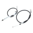 thumbnail image 2 of Brake Cable Set, Tailgate Cable Replacement Kit Simple Installation 54005-1176 / 54005-1189 / 54005-1166  for Sub 500 Kaf300A 1991 for Car Modification, 2 of 8