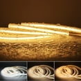 thumbnail image 3 of IP68 Waterproof COB LED Strip,16.4FT 12V 4000K 480LEDs/m COB Light Strip for Outdoor Bathroom Swimming Pool Decoration (Without Power Supply), 3 of 9