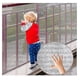 thumbnail image 1 of Red de seguridad para niños de 3 m, red de protección duradera, seguridad para niños, escaleras interiores, balcón, 1 of 4
