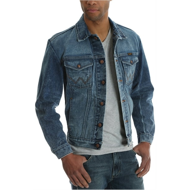 Chaqueta de mezclilla Wrangler para hombre azul XX-Large Bodega