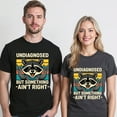 thumbnail image 5 of Undiagnosed But Something Ain't Right Raccoon Meme T-Shirt – Animal Humor – Unisex Casual Wear, 5 of 6