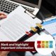 thumbnail image 5 of 500pcs Sign Here stickers, labels stickers self-adhesive Sign Here tabs Sign Post Here flags for home and office, 5 of 5