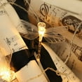 thumbnail image 4 of Dragonfly Solar String Lights, 20 LED 10ft 8 Modes Solar Powered Outdoor Waterproof Fairy Lighting for Christmas Trees Garden Patio Fence Wedding Party Decor, Warm White, 4 of 7