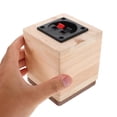 NIYANGLE Beige Wood Subwoofer Enclosure, Car Audio Speaker Box for ...