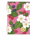 thumbnail image 7 of FORMRS 1-Subject Spiral Notebook 8" x 5" College Ruled 60 Refillable Sheet, White Flowers, 7 of 7