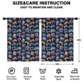thumbnail image 2 of Blackout Kids Curtains,Colorful Games Device Dark Pattern Childrens Insulated Curtains Set Of 2,Bedroom Essentials,Toddler Room Decor 42"x54", 2 of 5