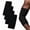 Black, variant on BlinkLLX 2 Pairs Black Nude Tattoo Cover Up Forearm Arm Compression Sleeves for Men Women