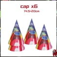 thumbnail image 3 of Vajilla desechable de juego espacial, mantel, bolsa de regalo, suministros para fiestas de nacimiento, juego Among Birthday, 10 personas, 3 of 4