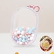thumbnail image 1 of Bolsa transparente para exhibición de figuras CUTICAT bolsa transparente de PVC impermeable Rosa M, 1 of 8