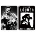thumbnail image 1 of Kit Pintura Hierro Rectangular Placa Metal Vintage Músico 20x30cm 2 Uds., 1 of 9