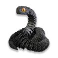 thumbnail image 1 of 3D Printed Scary Snake Flexible Joint Snake Toy Figures 60cm, 1 of 1