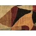 thumbnail image 1 of Ahgly Company Indoor Rectangle Oriental Brown Modern Area Rugs, 2' x 5', 1 of 4