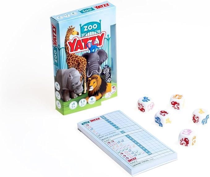 Smart Games Zoo Yatzy - Jeu de dés - 5+