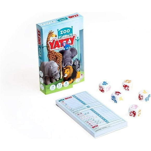 Smart Games Zoo Yatzy - Dice Game - 5+