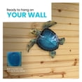 thumbnail image 4 of Resin Sea Turtle Decorative Statue - 16x15 Inch Tropical Wall and Garden Art -Ocean-Themed Décor for Home - Beach House - Coastal - Marine Enthusiasts, 4 of 5