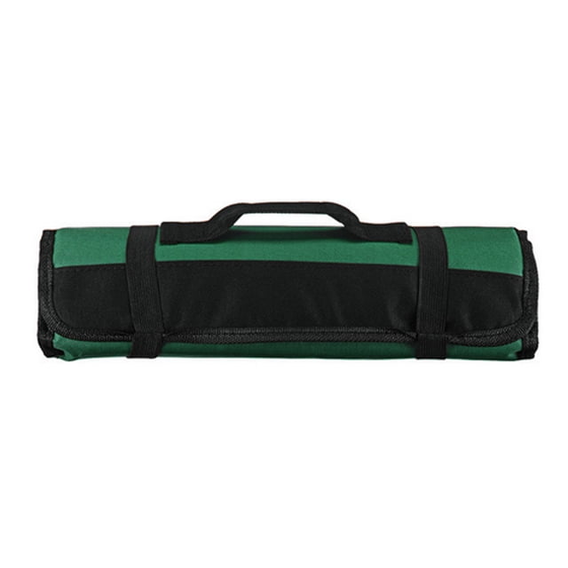 Billuyoard Estuche ligero multifunción, bolsa de almacenamiento de herramientas de cocina, tela Oxford portátil para Chef, 22 bolsillos, bolsa Organizadores de utensilios de cocina Verde Billuyoard HA001822-03