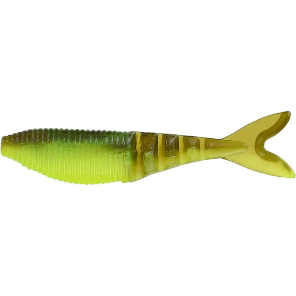 Yamamoto Zako 4'' Grn Pmpkn No Flk/Lemon 6pk