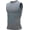 Grey, variant on Evolv-Off Compression Shirt，Mens Tank Tops,Sport Running Dry Fit Gym Shirt, Wicking Athletic Mesh Breathable Muscle Tee Workout Sleeveless Shirts