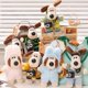 thumbnail image 2 of Llavero con colgante de bolsa de perro de dibujos animados de Gromit de Kawaii, muñecos de peluche de cachorro de anime, regalo de cumpleaños, se puede cambiar de ropa, 2 of 5