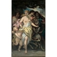 thumbnail image 3 of Narcisse-Virgile Diaz de La Peña 16x24 Black Modern Framed Museum Art Print Titled - Diana (1849), 3 of 5