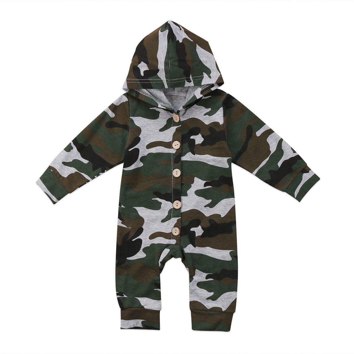 camo romper baby