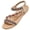 Beige, variant on Womens Flats Sandals Bohemian Beaded Comfort Dressy Summer Walking Shoes for Beach Travel Casual Wear
