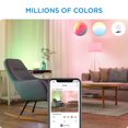 thumbnail image 3 of WiZ Full Color & Tunable White (2200-6500K) Smart LED lightstrip 2m Base Kit, 3 of 6