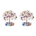 thumbnail image 4 of Toystoory Elegante colgante de árbol con piedras de cristales curativos, añade encanto a los materiales del hogar, decoración hecha a mano Type3 NO3, 4 of 6