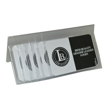 6 Ring Wallet Agenda - Checkbook Long wallet Inserts Preimum Quality- 6 Pages - Set of 2