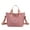 Pink, variant on GERsome Messenger Bag for Men Women Messenger Bag Water Resistant Laptop Bag Casual Satchel Bags College Computer Bag Office Work Briefcase Fashion Crossbody Shoulder Handbag