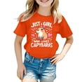 thumbnail image 4 of MUXiin Girls Easter Shirt Size 12 Birthday Cute Graphic Crewneck Preppy Short Sleeve T-Shirt Soft Back To School Tee Tops Tee for Boys & Girls Tee for Toddler & Kids, 4 of 4