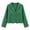 Green, variant on Women's Cropped Blazer Single-Breasted Button Down Lightweight Summer Business Tops Casual Long Sleeve Suit Jackets White L