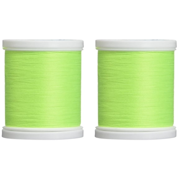 Coats Dual Duty XP General Purpose Thread 125yd, Neon Yellow (s900-9271), 2-pack