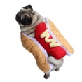 thumbnail image 4 of Dog Hot Dog Costume, Adjustable Straps Comfortable Fit Pet Halloween Outfit, Funny Dress Up Costume for Carnival Party Photo Shoots, 4 of 5